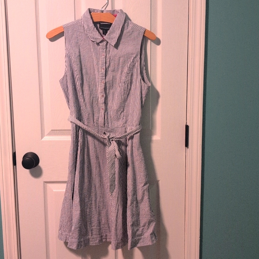 Cynthia Rowley Seersucker Dress Size 8